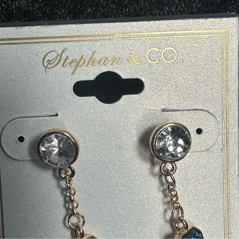 Stephan&Co Multi-Color Drop Studded Earring Bundle - Picture 4 of 7